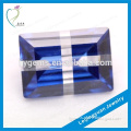 Synthetic Rectangle Shape Fake Mutil-color Cubic Zirconia Rough Gemstones